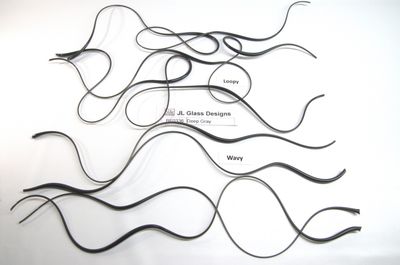 BE0336 Deep Gray Vitrigraph Stringer