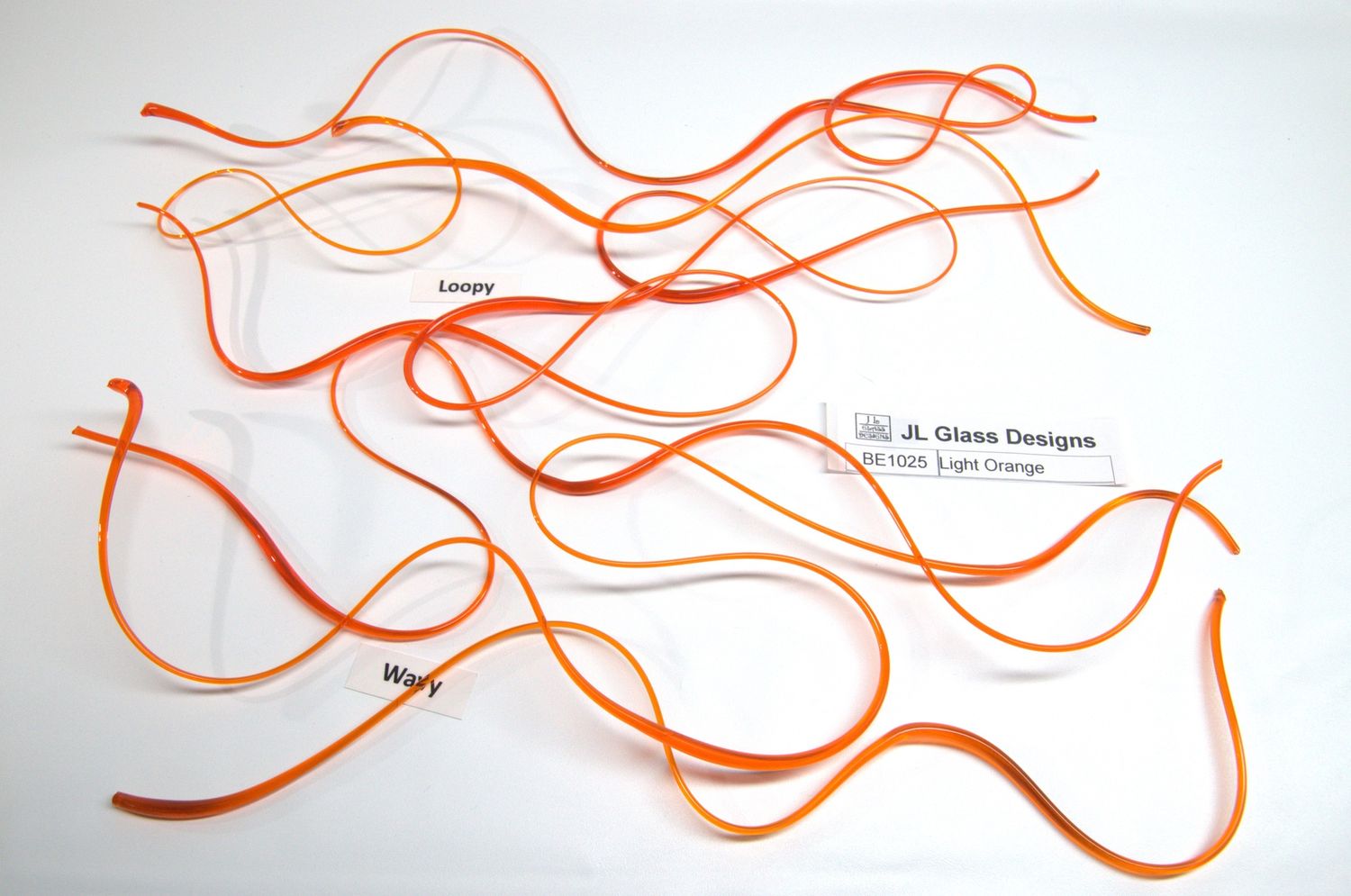 BE1025 Light Orange Vitrigraph Stringer