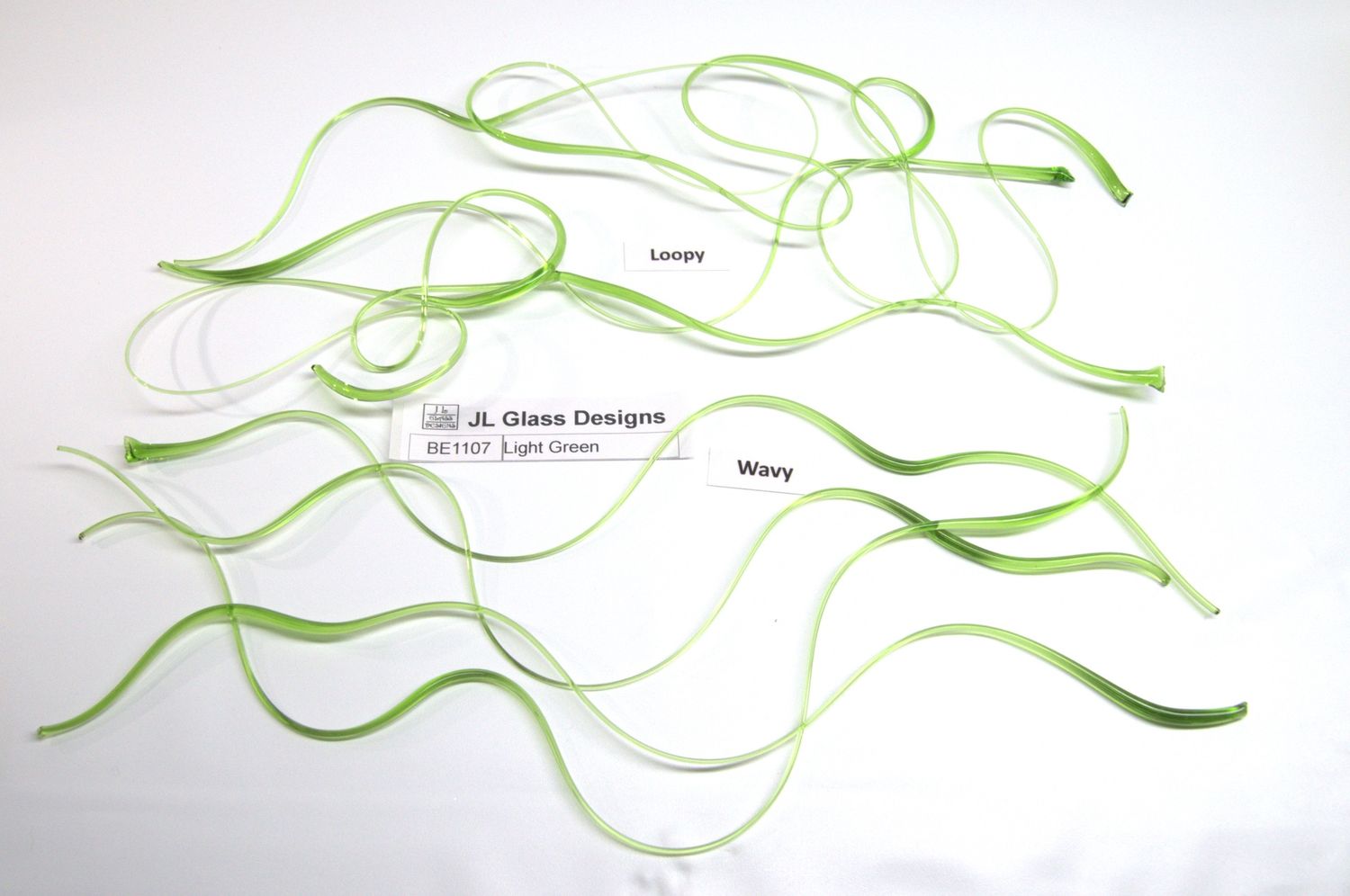 BE1107 Light Green Vitrigraph Stringer