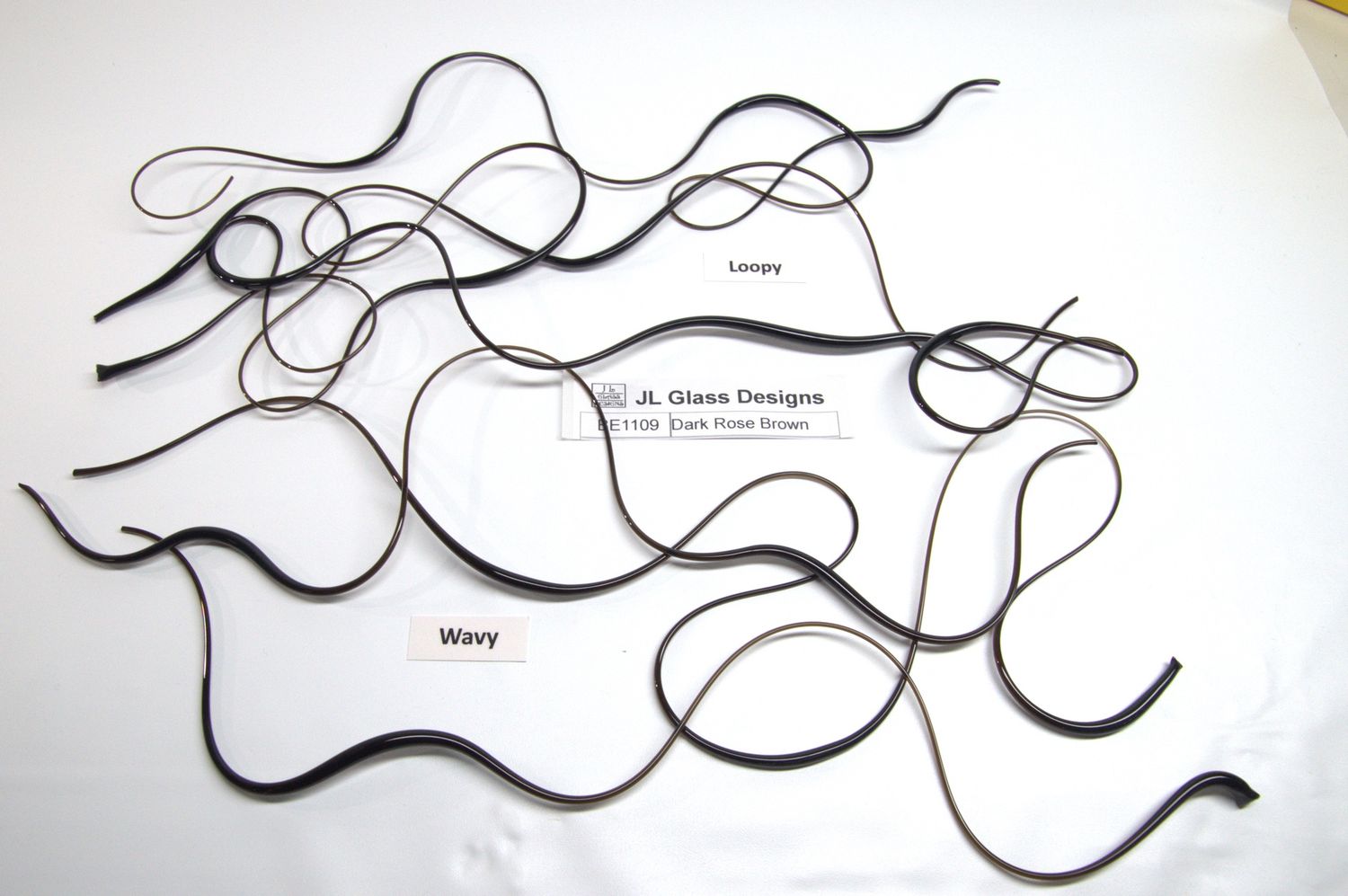 BE1109 Dark Rose Brown Vitrigraph Stringer