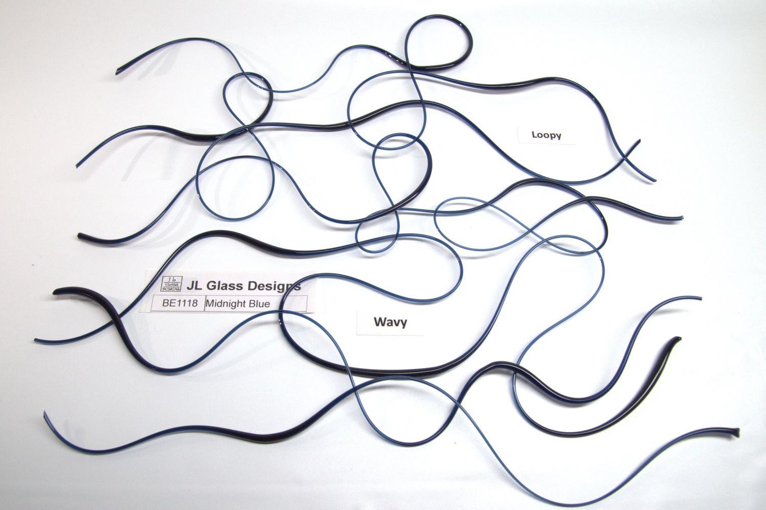 BE1118 Midnight Blue Vitrigraph Stringer