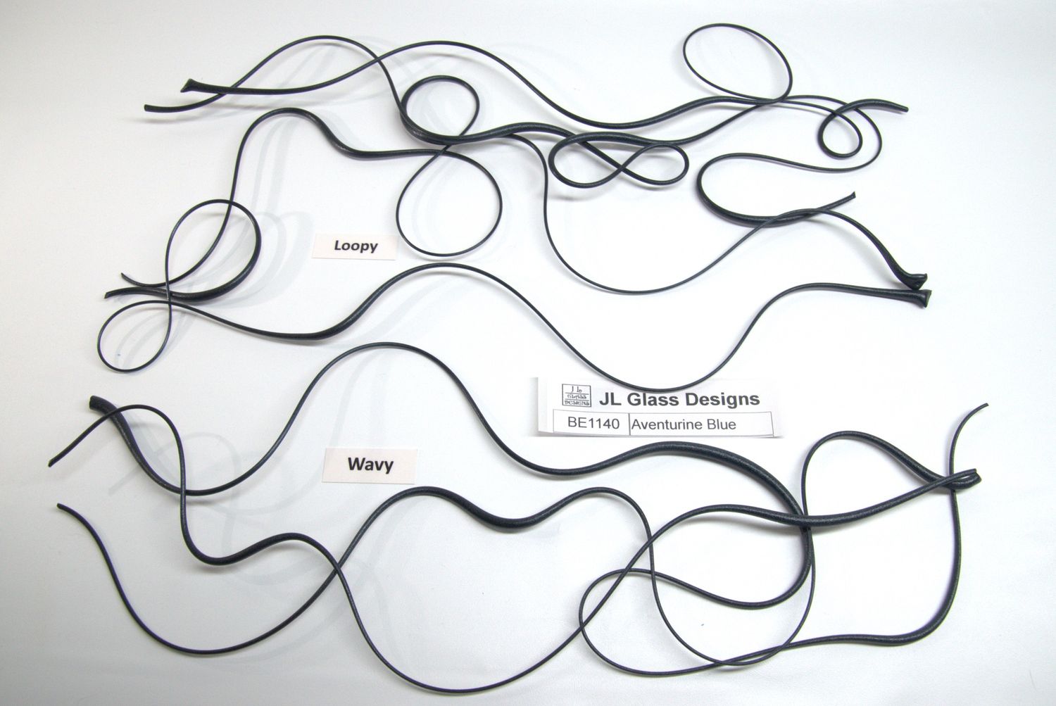 BE1140 Aventurine Blue Vitrigraph Stringer