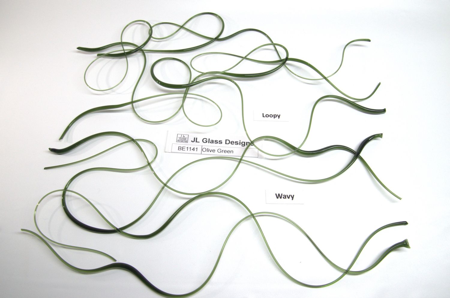 BE1141 Olive Green Vitrigraph Stringer