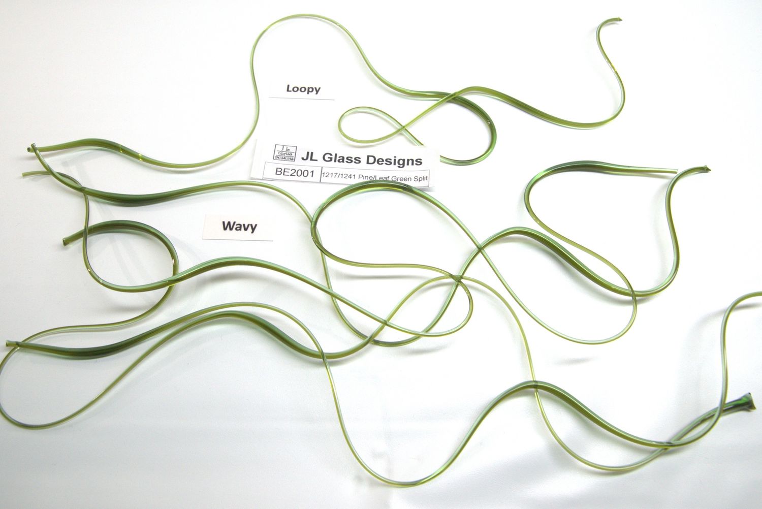 BE2001 1217/1241 Pine/Leaf Green Split Vitrigraph Stringer