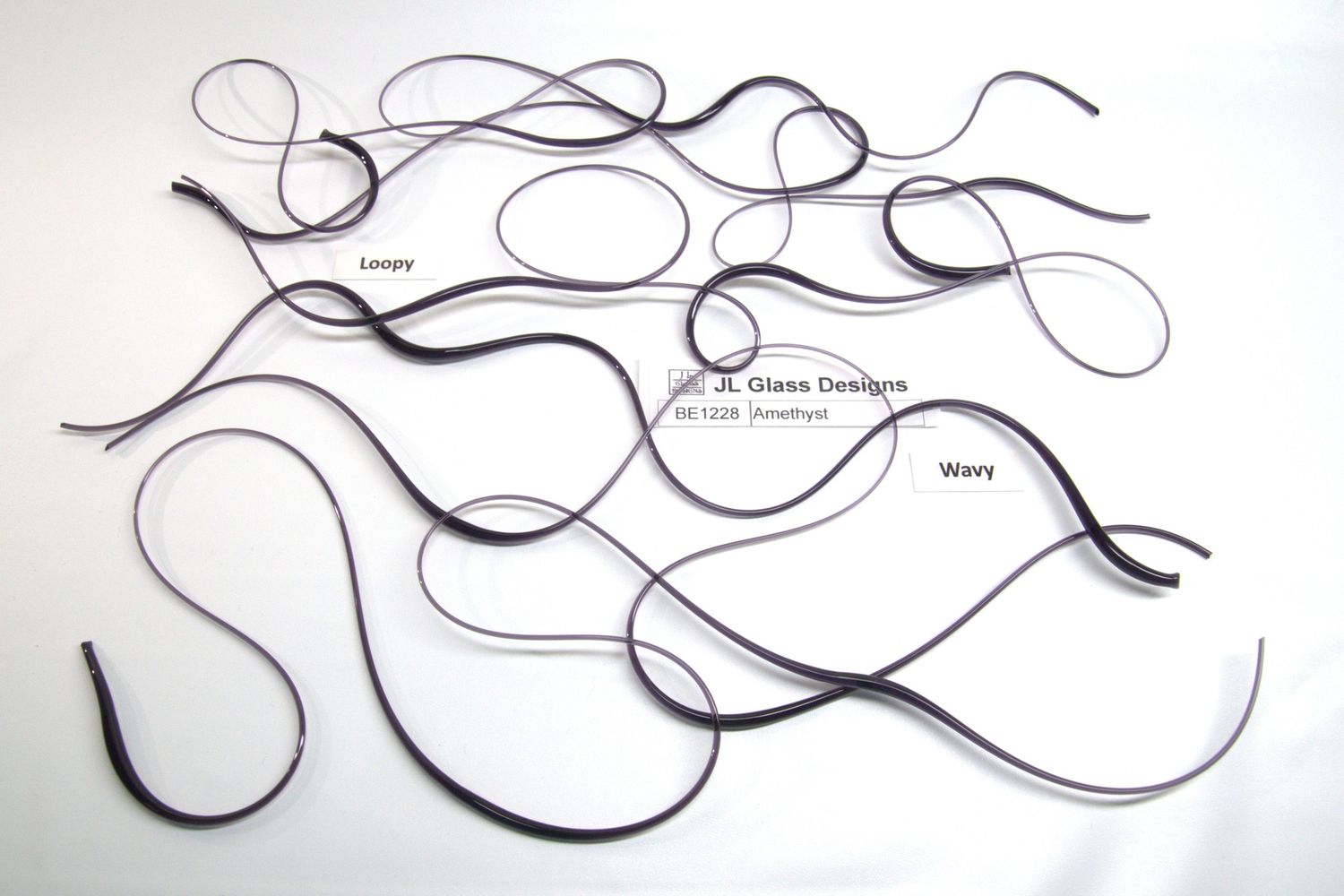 BE1228 Amethyst Vitrigraph Stringer