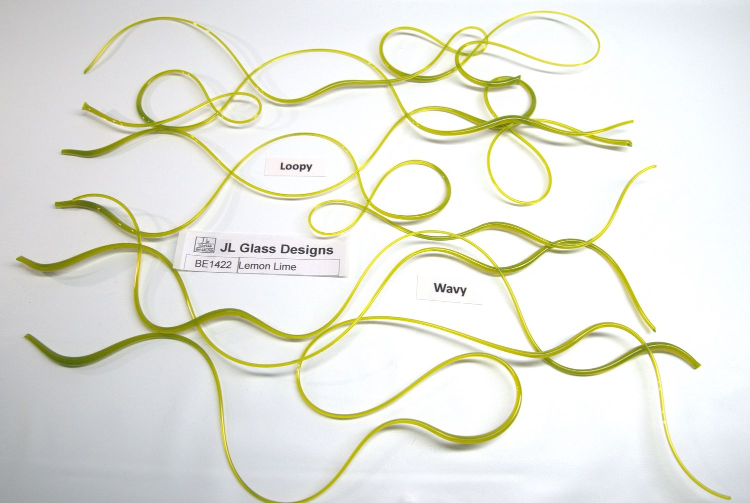 BE1422 Lemon Lime Vitrigraph Stringer