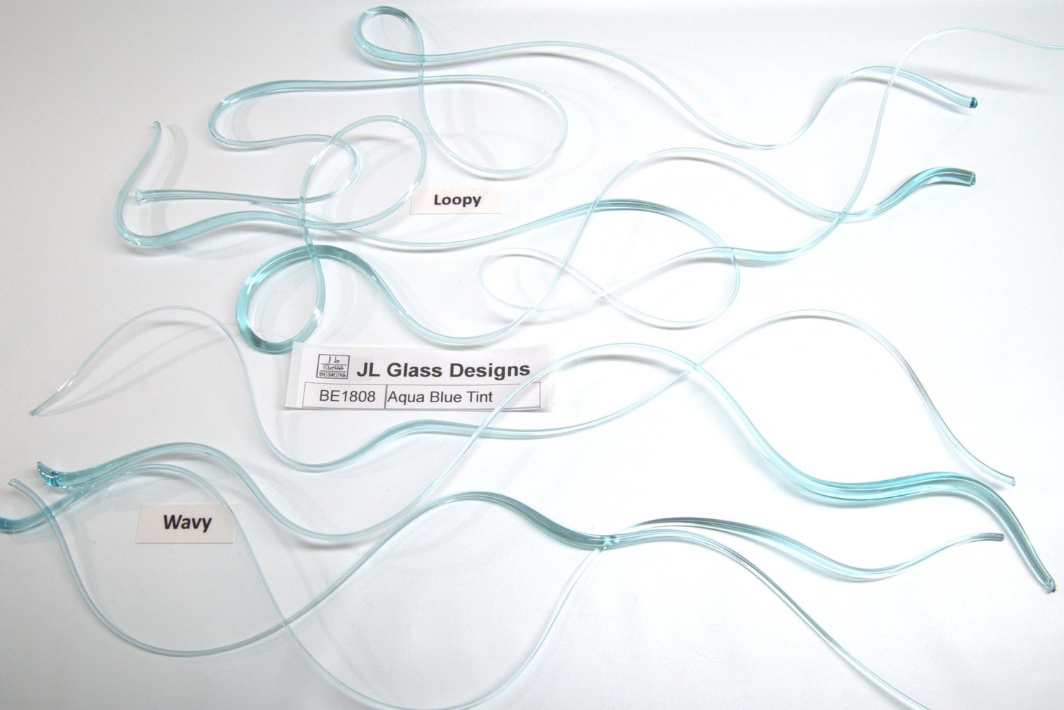 BE1808 Aqua Blue Tint Vitrigraph Stringer