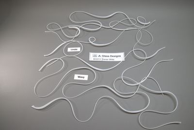 BE0313 Dense White Vitrigraph Stringer