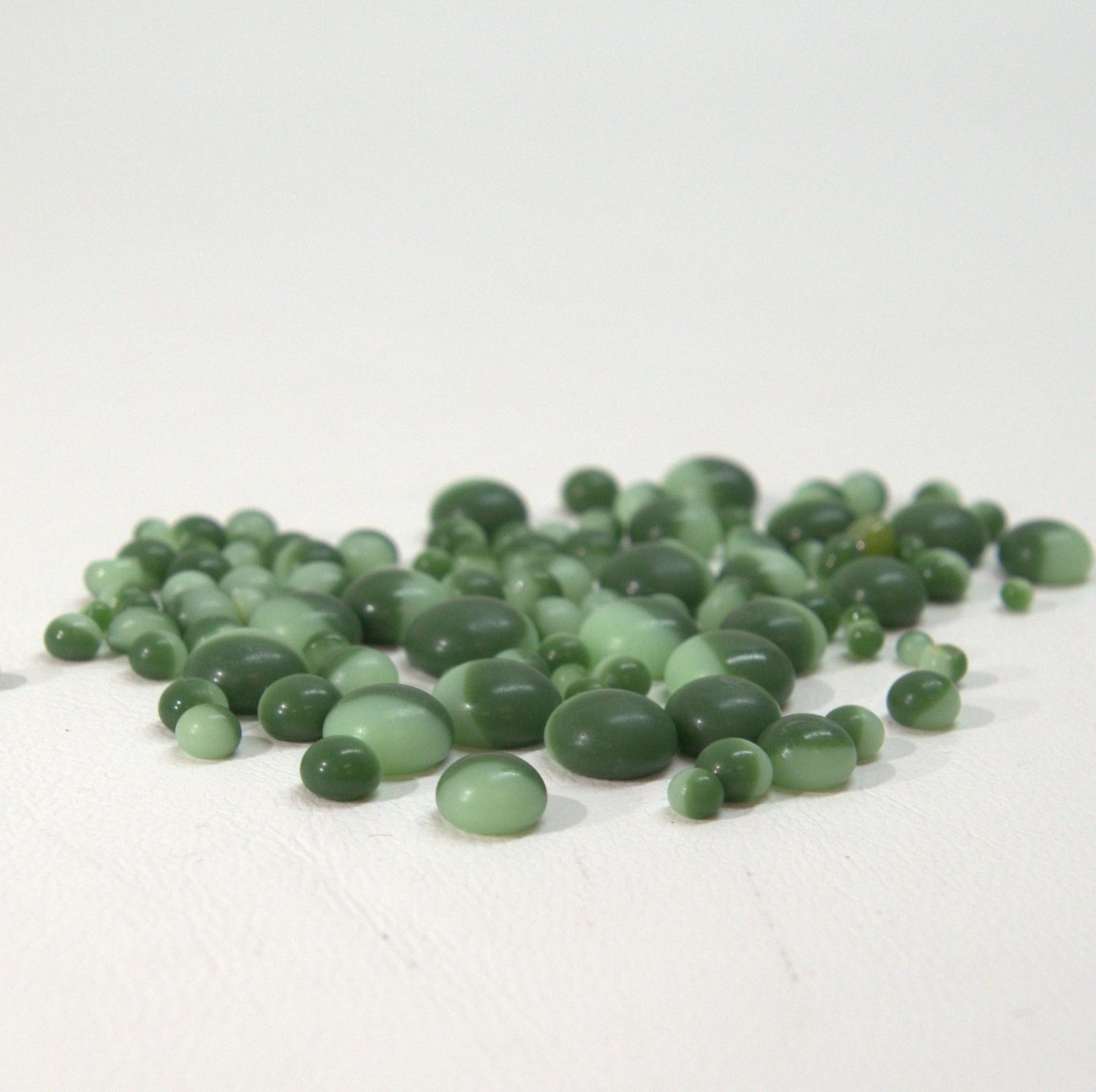 BE2112 Mint/Dark Forest Green 1 Oz Dots Standard