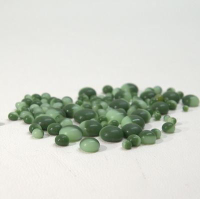 BE2112 Mint/Dark Forest Green 1 Oz Dots Standard