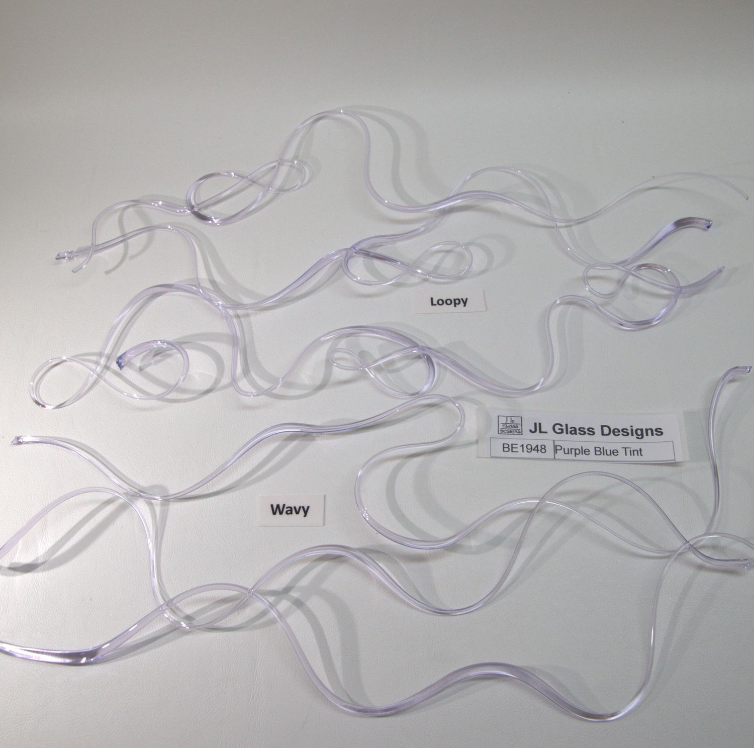 BE1948 Purple Blue Tint Vitrigraph Stringer