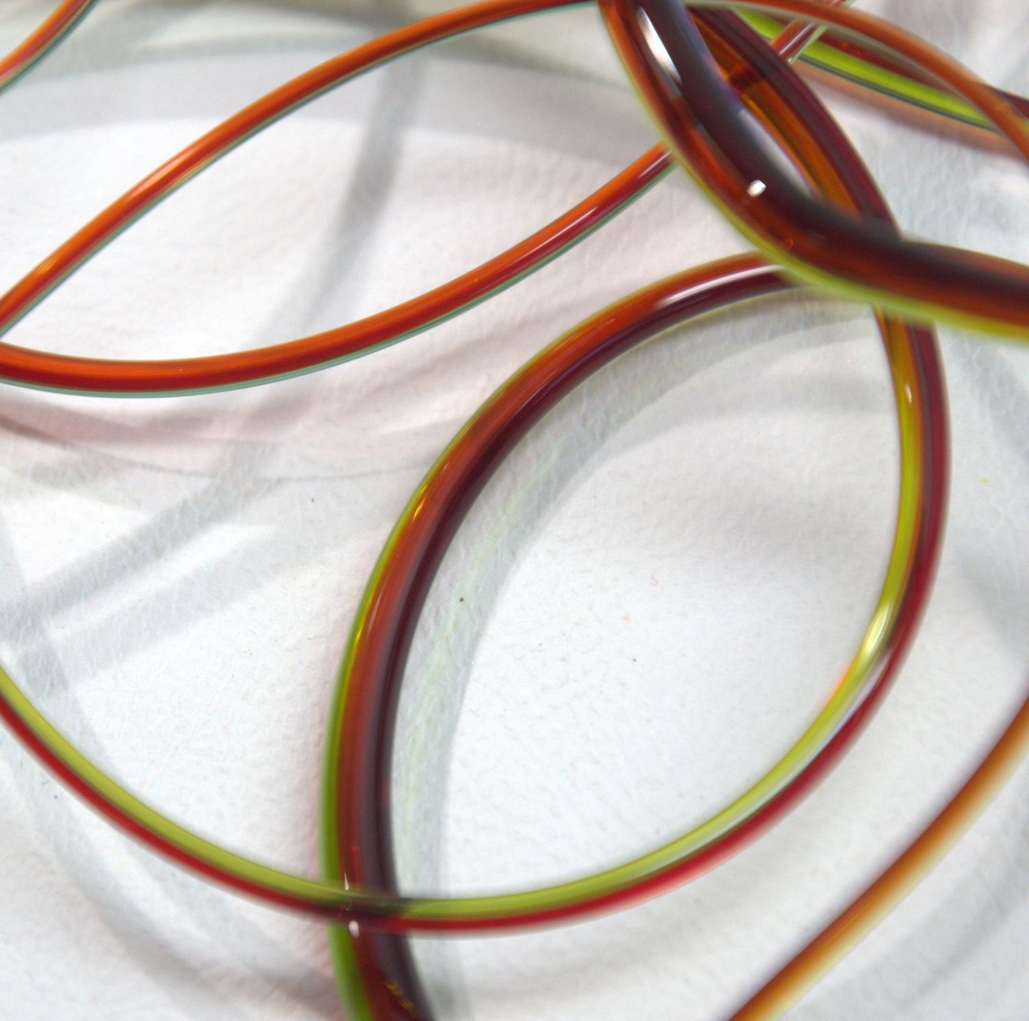 BE9106 Clear Kaleidoscope Vitrigraph Stringer