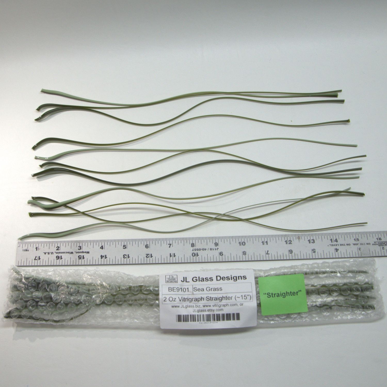 BE9101 Sea Grass Vitrigraph Stringer