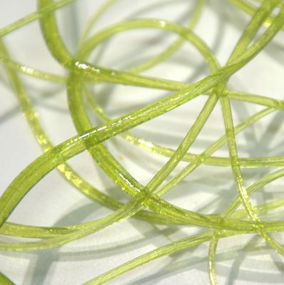 9045 Transparent Spring Green with Dichroic