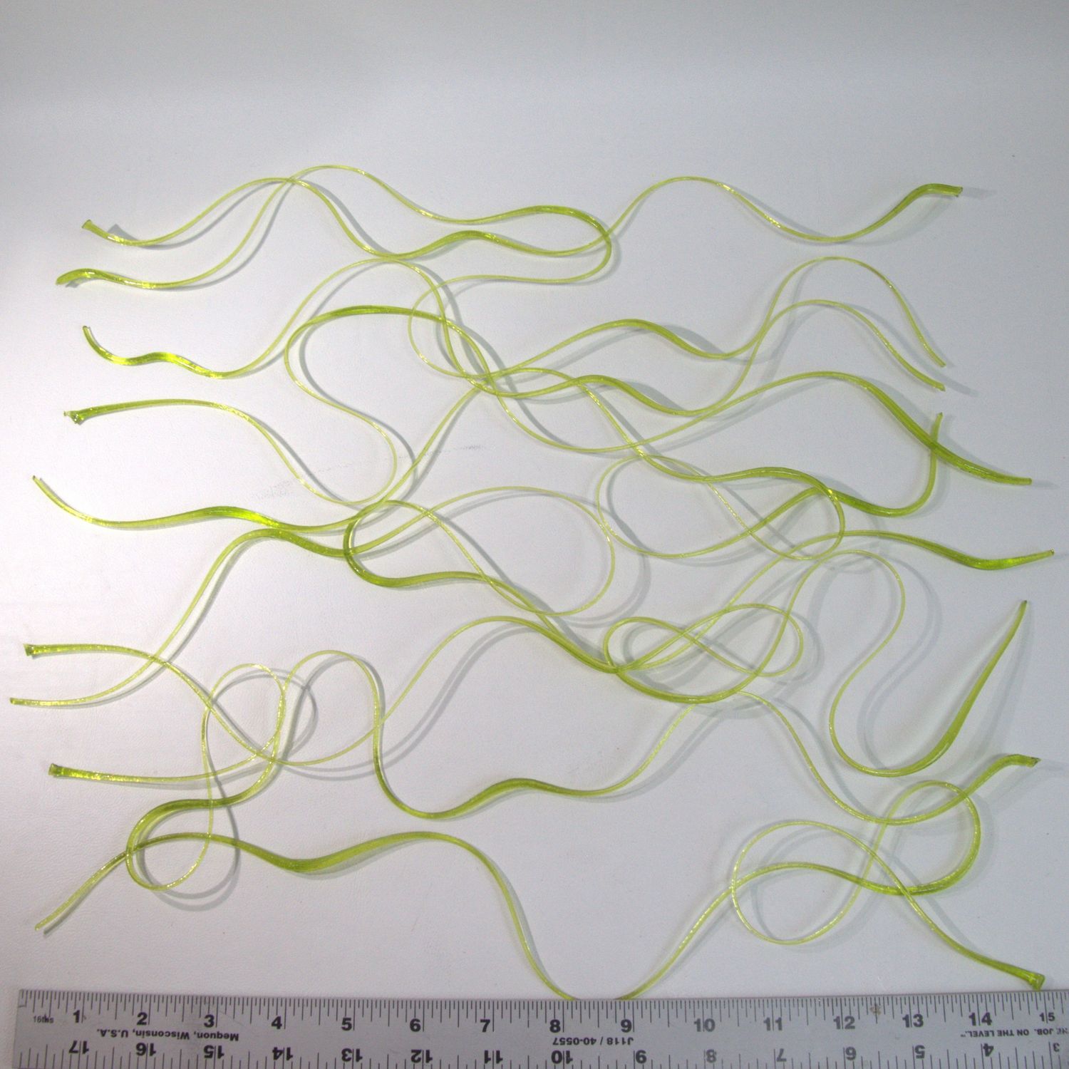 9045 Transparent Spring Green with Dichroic, Style &amp; Type: 2 oz Standard