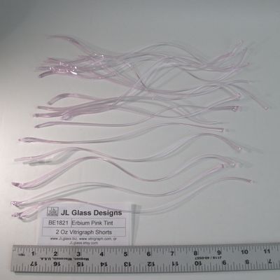 BE1821 Erbium Pink Tint Vitrigraph Shorts