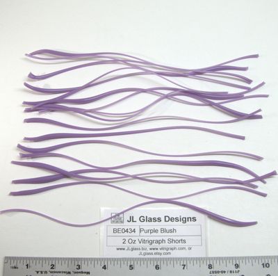 BE0434 Purple Blush Vitrigraph Shorts
