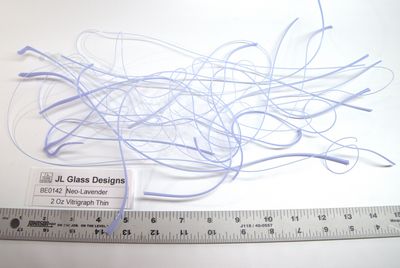 BE0142 Neo-Lavender Thin Vitrigraph Stringer