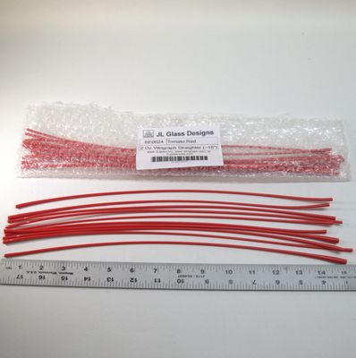 BE0024 Tomato Red Thin Vitrigraph Stringer