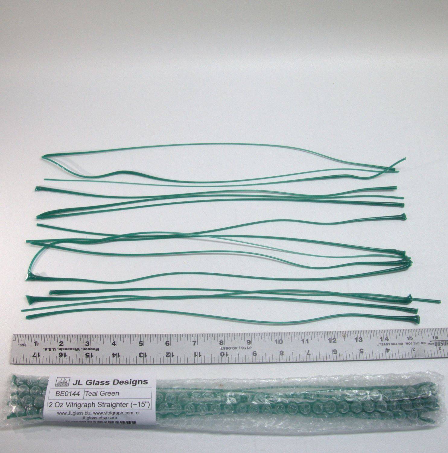 BE0144 Teal Green Straighter Vitrigraph