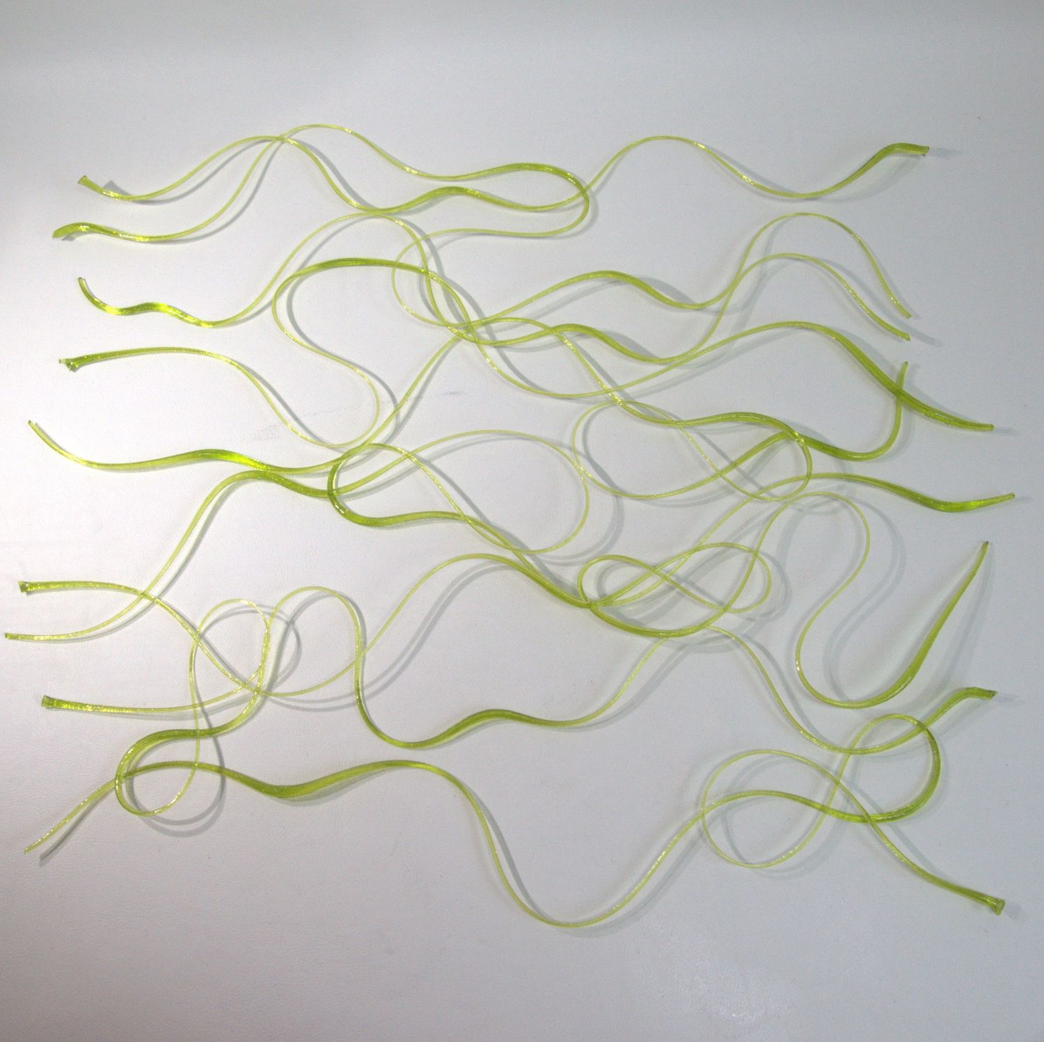 BE9045 Transparent Spring Green with Dichroic