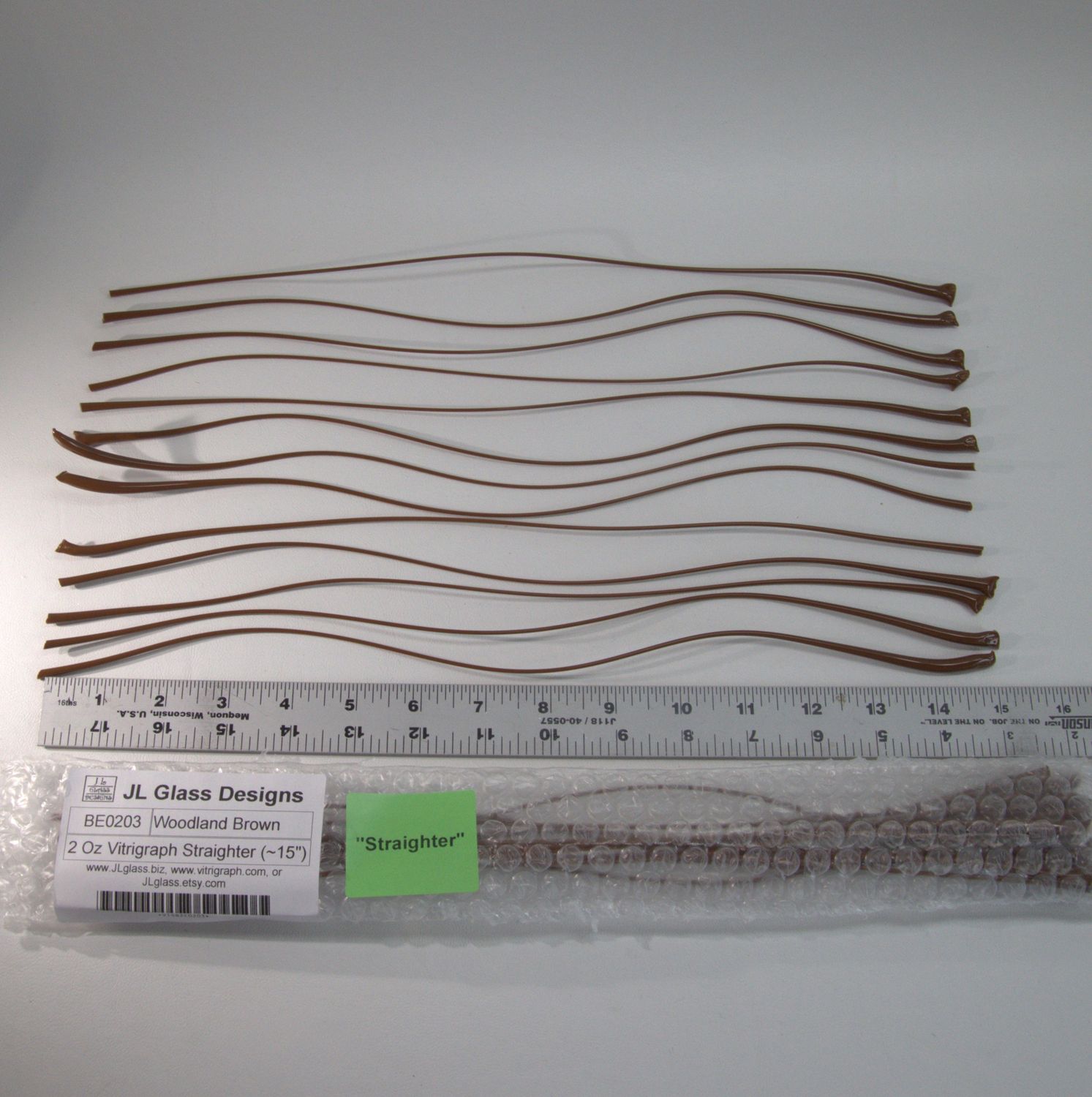 BE0203 Woodland Brown Straighter Vitrigraph