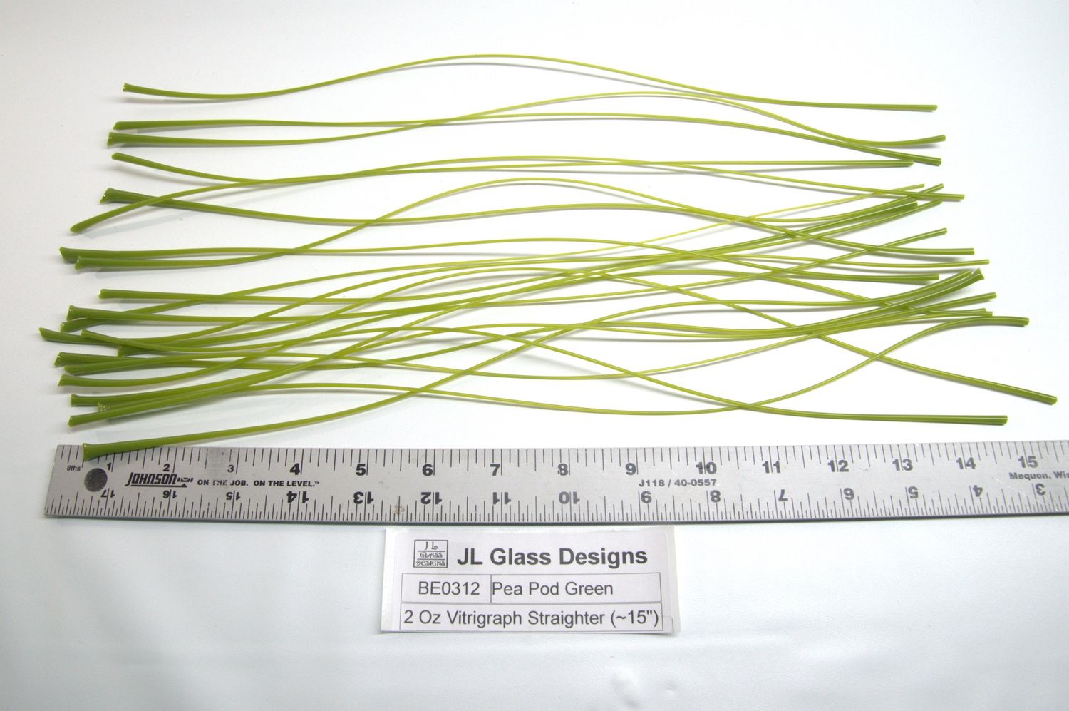 BE0312 Pea Pod Green Straighter Vitrigraph