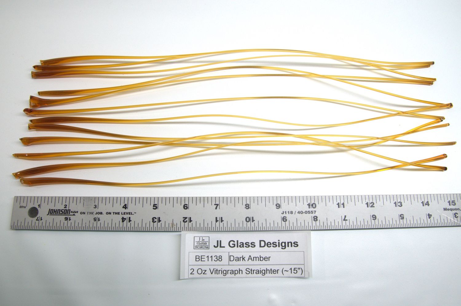 BE1138  Dark Amber Straighter Vitrigraph