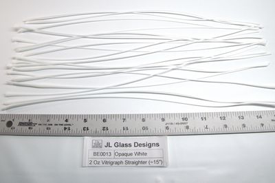 BE0013 Opaque White Straighter Vitrigraph