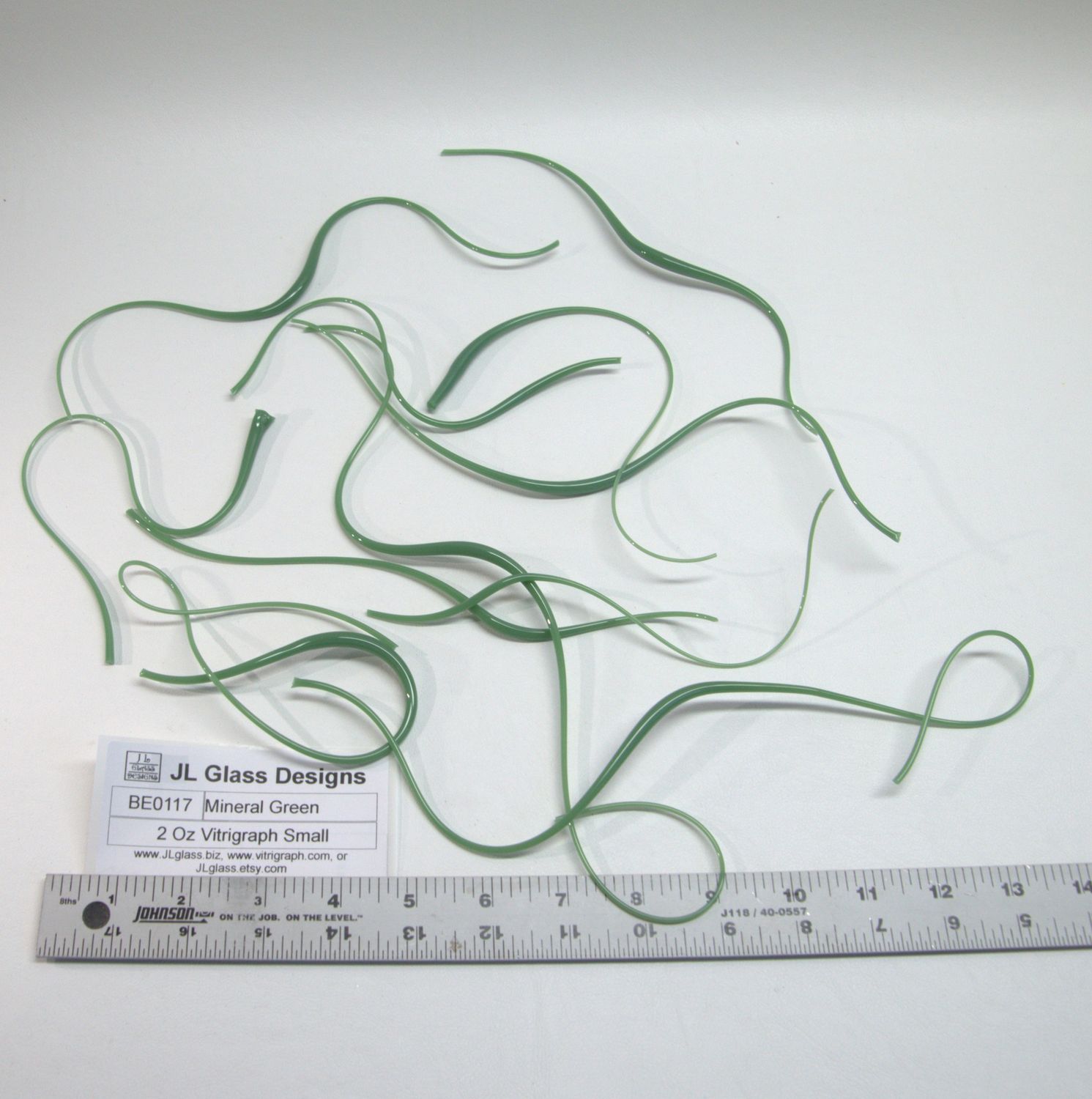 BE0117 Mineral Green Vitrigraph Stringer - 2 oz Small Pack