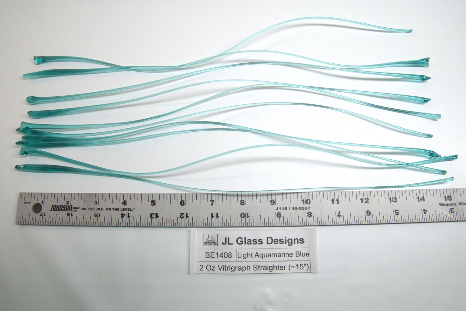 BE1408 Light Aquamarine Blue Straighter Vitrigraph