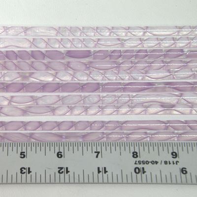 BE9111 Lavender-Purple Twist Cane