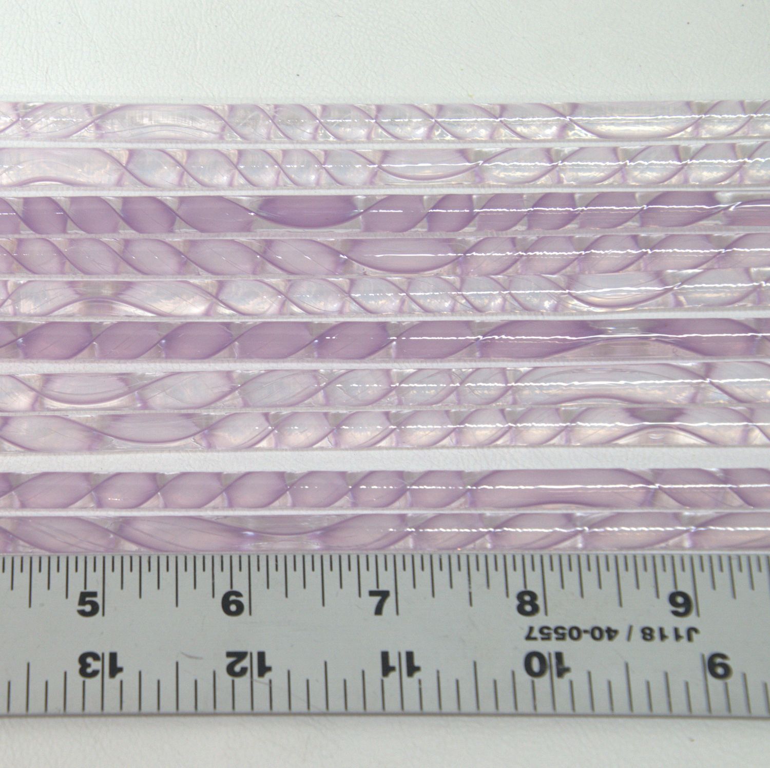 BE9111 Lavender-Purple Twist Cane
