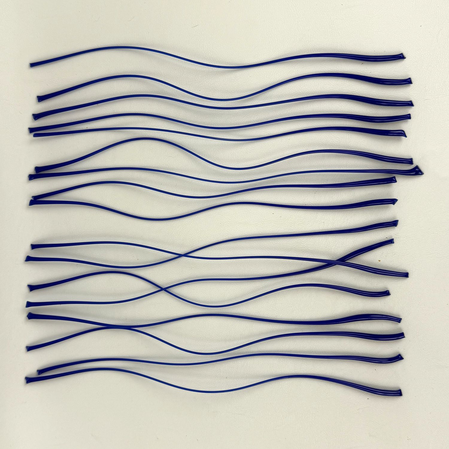 BE0147 Deep Cobalt Blue Vitrigraph Shorts