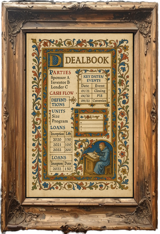 Dealbook, Illuminated