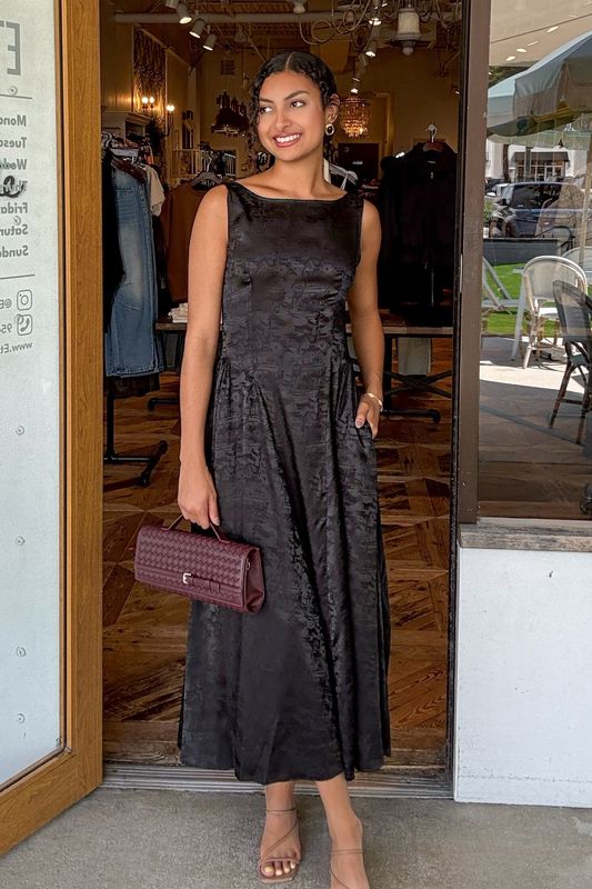 Spellbound Satin Dress