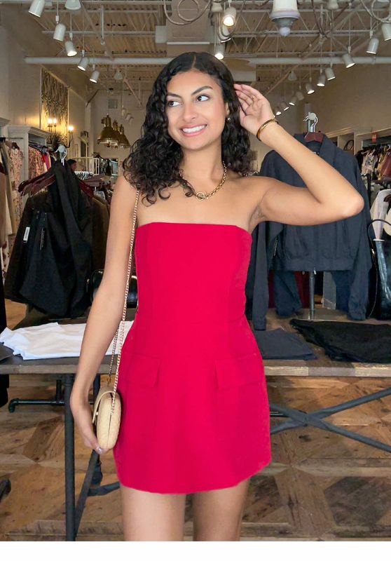 Ciana Strapless Romper