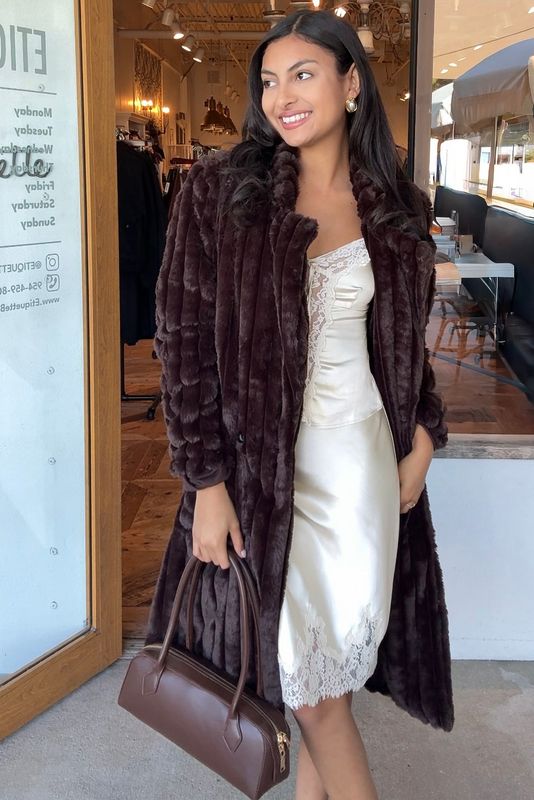 Heiress Faux Fur Coat