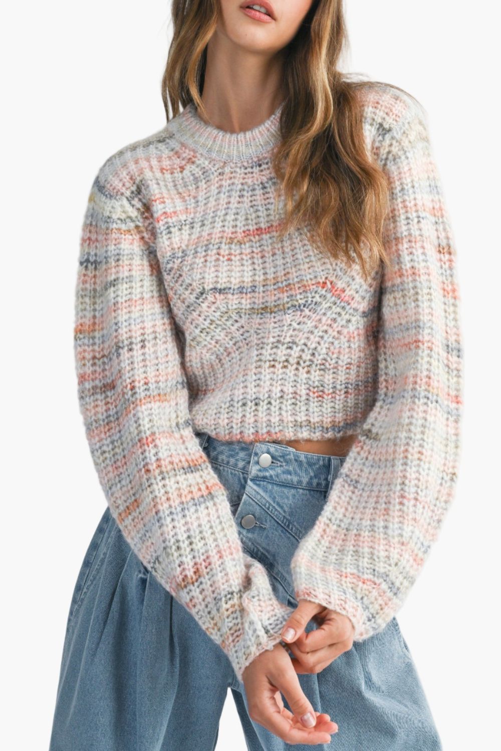 Cold Front Crop Sweater