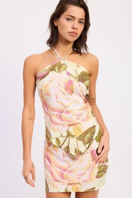 Jardin de Rosé Halter Top