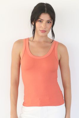 Jamie Ribbed Reversible Tank