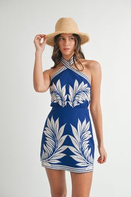 Tropical Solstice Mini Dress