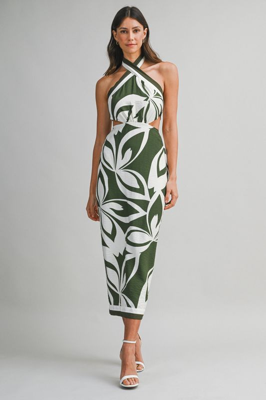 Hanalei Blooms Column Dress