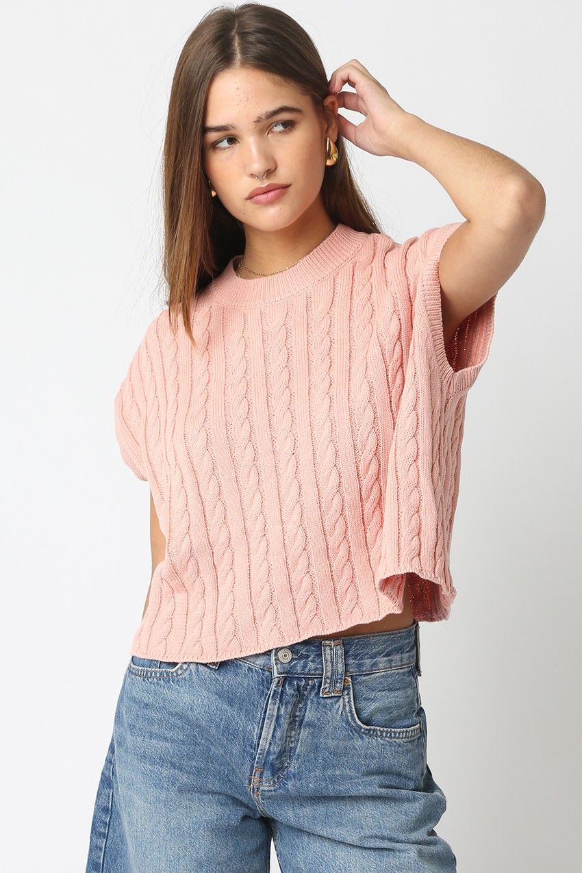 Avery Cable Knit Sweater