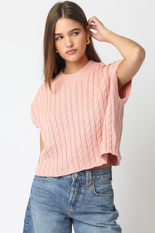 Avery Cable Knit Sweater