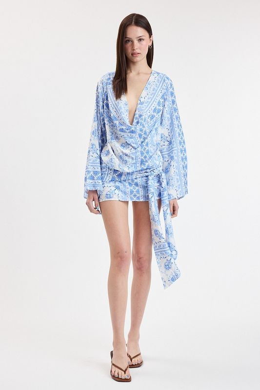 Ines Draped Mini Dress