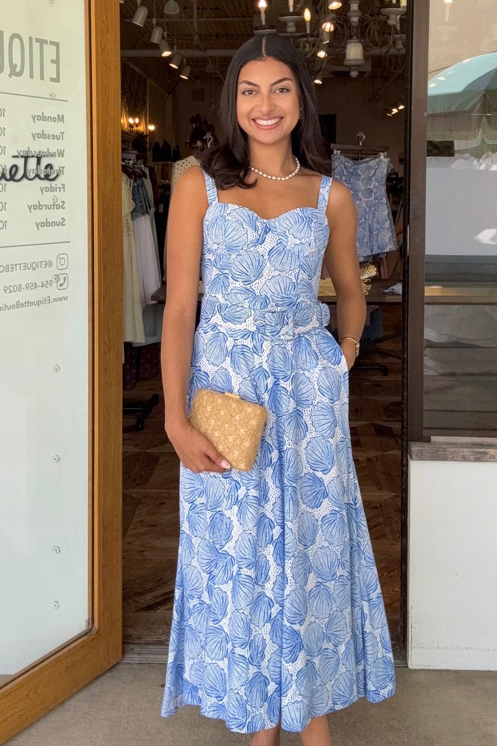 Tide Treasure Midi Dress