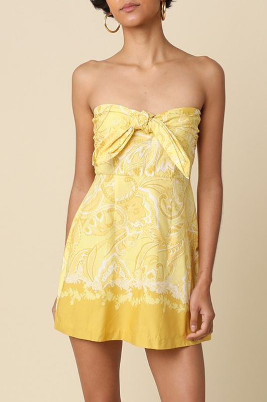 Limonata Paisley Cotton Dress