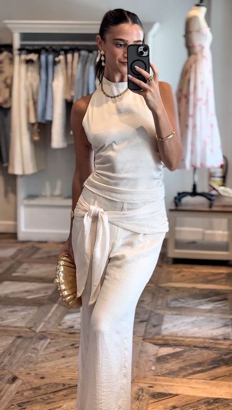 Afterglow Satin Trousers
