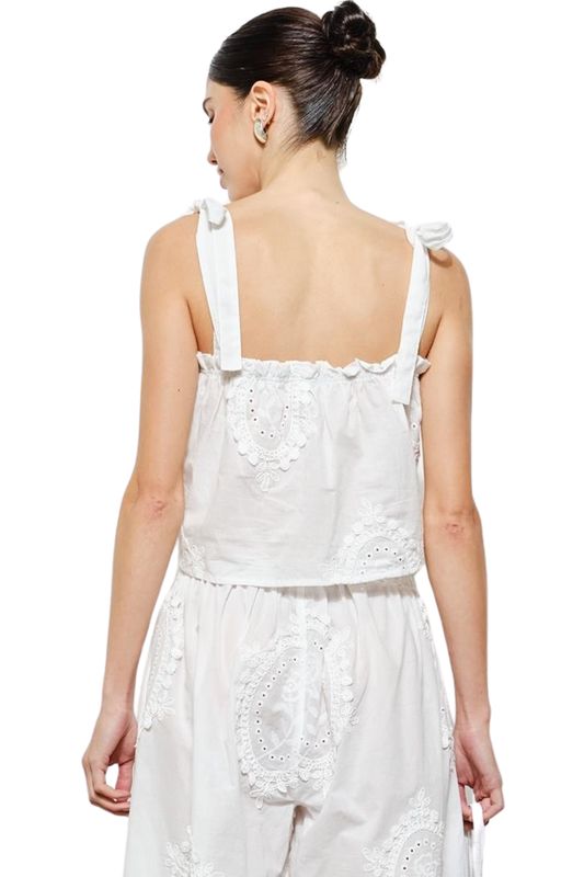 Luma Cotton Crop Cami
